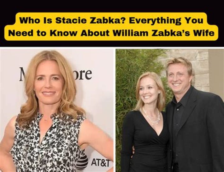 Stacie Zabka: Uncovering the Life of William Zabka's Partner